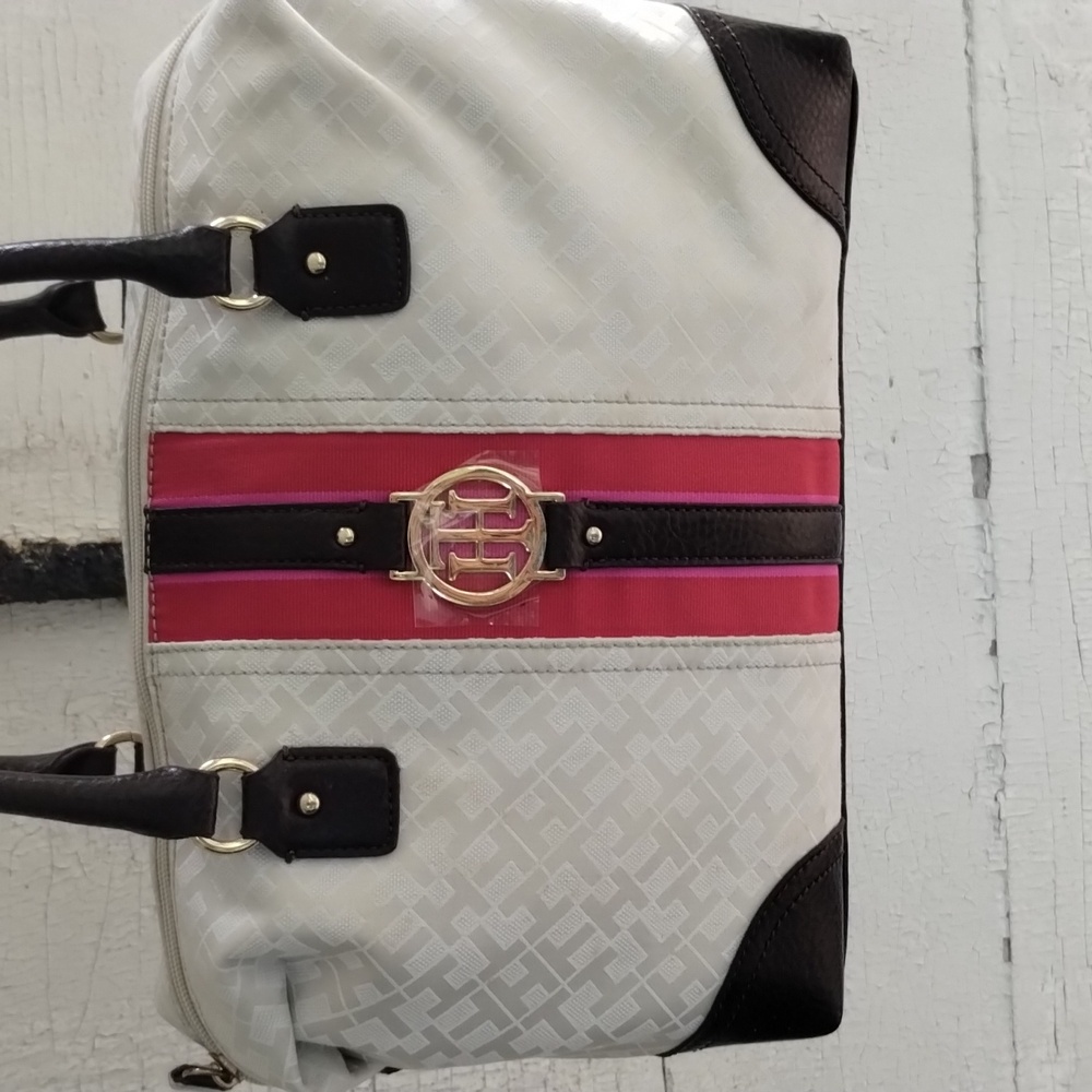 FIND NWT Tommy Hilfiger SIGNATURE 2012 "Bowler Bag" a la Gucci's Original style